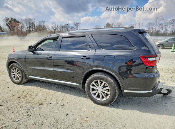 1C4RDHAG2GC374589 2016 DODGE DURANGO Black Задня ліва чверть