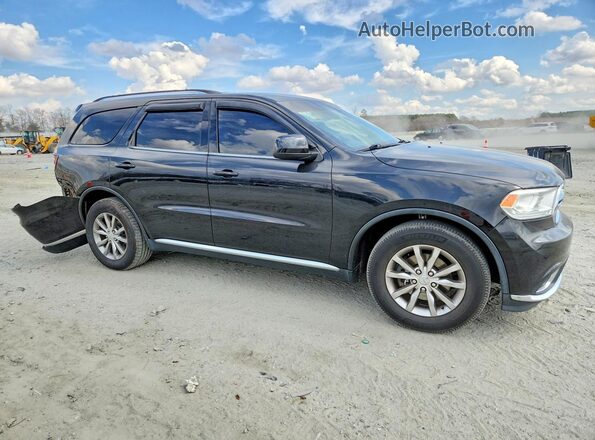 1C4RDHAG2GC374589 2016 DODGE DURANGO Black Передня права чверть