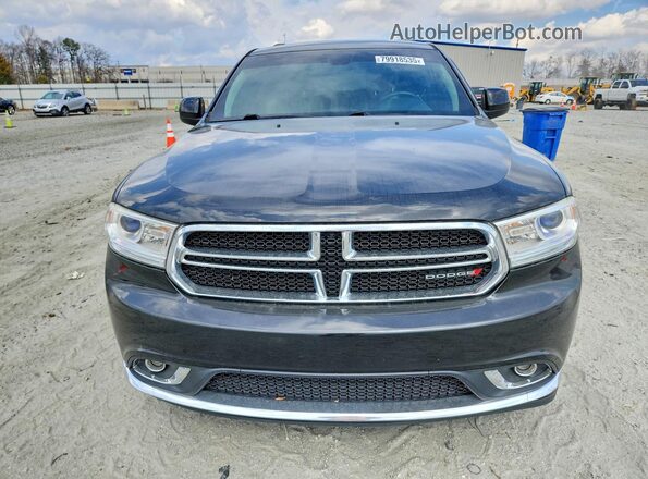 1C4RDHAG2GC374589 2016 DODGE DURANGO Black Вид спереду