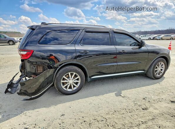 1C4RDHAG2GC374589 2016 DODGE DURANGO Black Задня права чверть