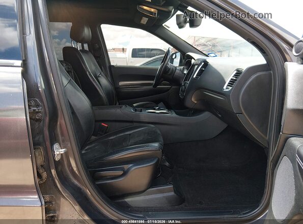 1C4RDHAG2GC466740 2016 DODGE DURANGO Gray Вид салону спереду