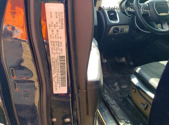 1C4RDHAG2HC709190 2017 DODGE DURANGO Blue VIN sticker view