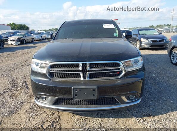 1C4RDHAG2JC413110 2018 DODGE DURANGO Black ხელსაწყოთა პანელის ხედი