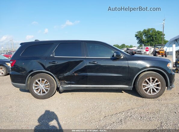 1C4RDHAG2JC413110 2018 DODGE DURANGO Black უკანა სალონის ხედი