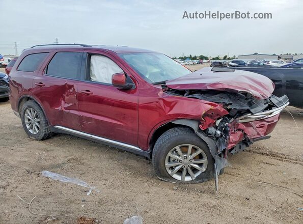 1C4RDHAG3JC226524 2018 DODGE DURANGO Бордовый Передняя правая четверть