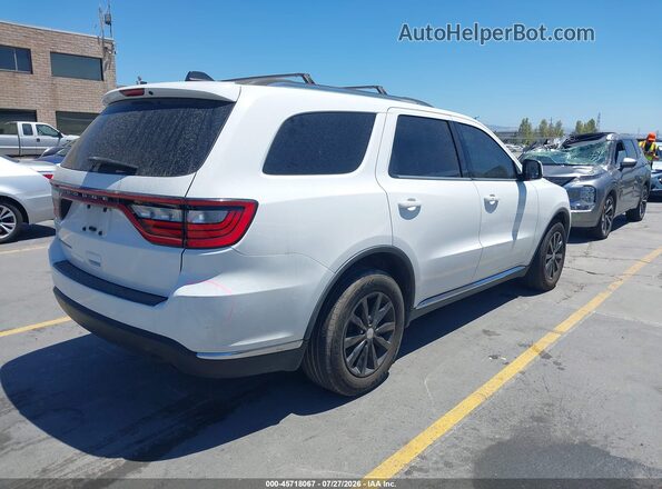 1C4RDHAG4GC459675 2016 DODGE DURANGO Белый Задняя правая четверть