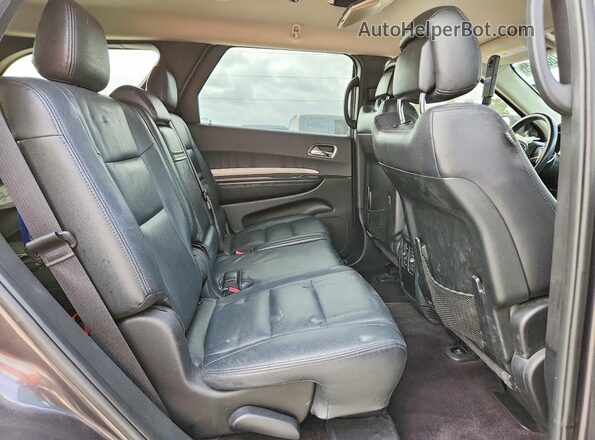 1C4RDHAG4HC906460 2017 DODGE DURANGO Gray Вид задньої частини салону