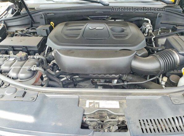 1C4RDHAG5GC424384 2016 DODGE DURANGO Серый Вид задней части салона