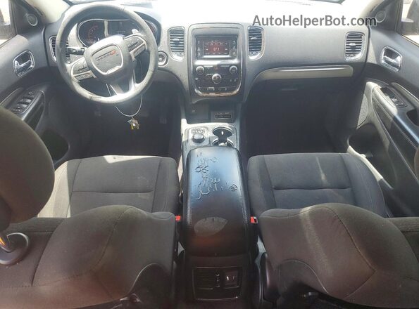 1C4RDHAG5HC660390 2017 DODGE DURANGO Blue Вид панелі приладів