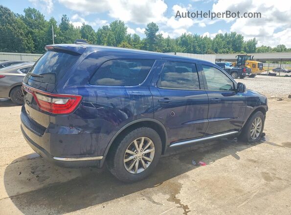1C4RDHAG5HC660390 2017 DODGE DURANGO Blue Задня права чверть