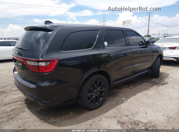 1C4RDHAG6JC201486 2018 DODGE DURANGO Black უკანა მარჯვენა