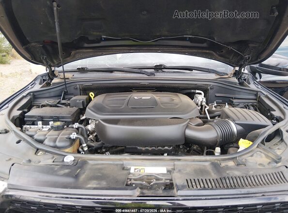 1C4RDHAG6JC201486 2018 DODGE DURANGO Black უკანა ხედი