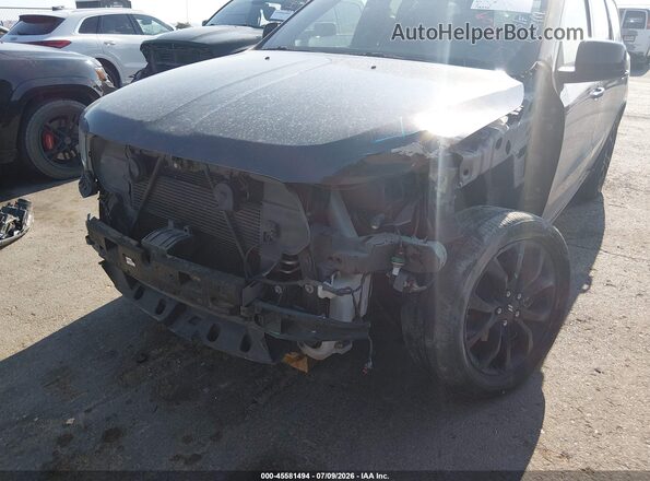 1C4RDHAG6LC252389 2020 DODGE DURANGO Black წინა ხედი