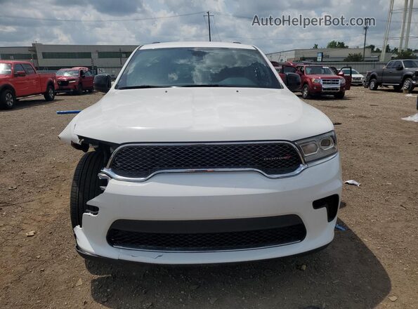 1C4RDHAG6PC635481 2023 DODGE DURANGO White Սալոնի 360 աստիճան տեսք