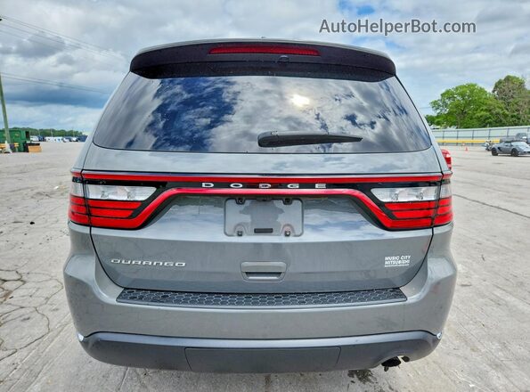 1C4RDHAG6PC635528 2023 DODGE DURANGO Gray უკანა ხედი