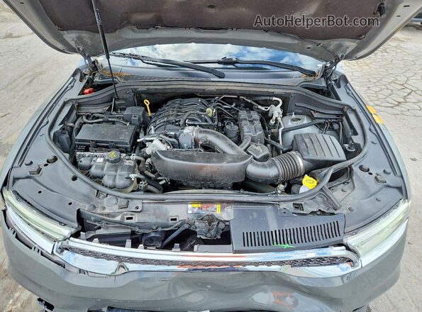1C4RDHAG6PC635528 2023 DODGE DURANGO Gray ძრავის განყოფილების ხედი