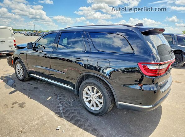 1C4RDHAG6PC685376 2023 DODGE DURANGO Black Rear left