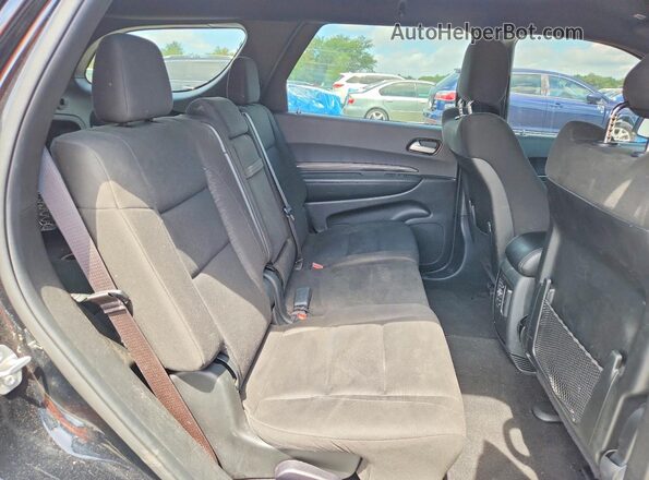 1C4RDHAG6PC685376 2023 DODGE DURANGO Black Rear interior view