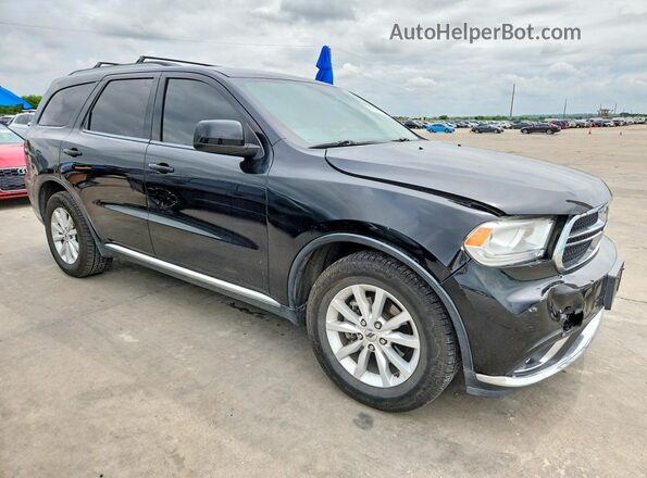 1C4RDHAG7KC684701 2019 DODGE DURANGO Черный Передняя правая четверть