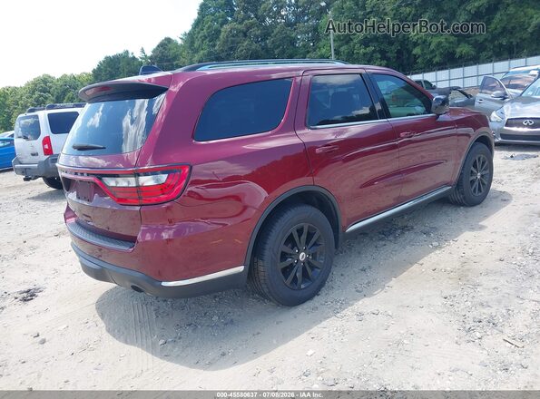 1C4RDHAG7PC589496 2023 DODGE DURANGO Maroon Trasero derecho