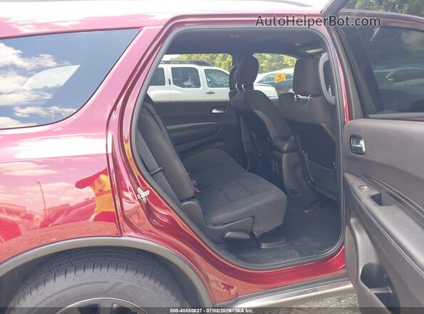 1C4RDHAG7PC589496 2023 DODGE DURANGO Maroon Vista de la etiqueta del VIN