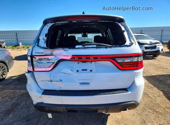 1C4RDHAG7PC616356 2023 DODGE DURANGO White Вид ззаду