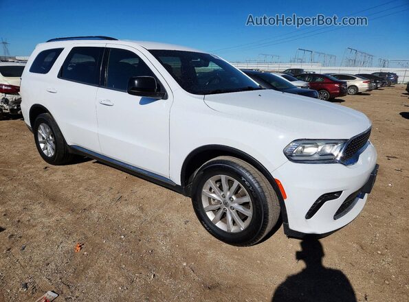 1C4RDHAG7PC616356 2023 DODGE DURANGO White Передня права чверть