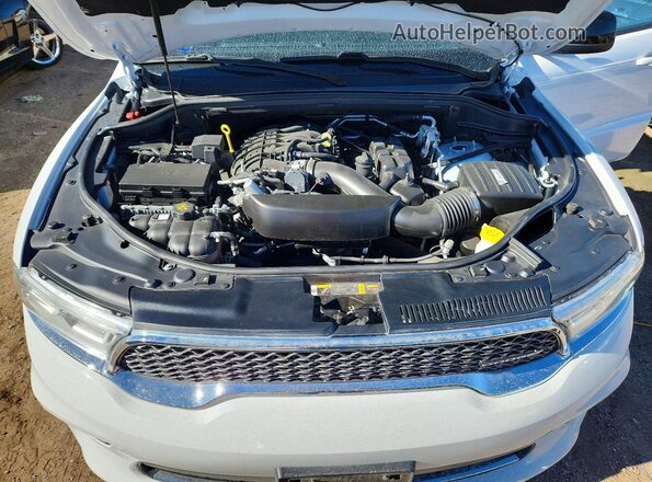 1C4RDHAG7PC616356 2023 DODGE DURANGO White Вид підкапотного простору