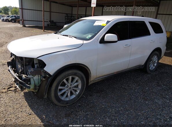 1C4RDHAG8LC268979 2020 DODGE DURANGO Белый Передняя левая четверть