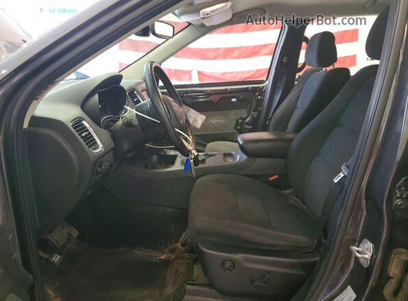 1C4RDHAG9HC805835 2017 DODGE DURANGO Gray წინა სალონის ხედი
