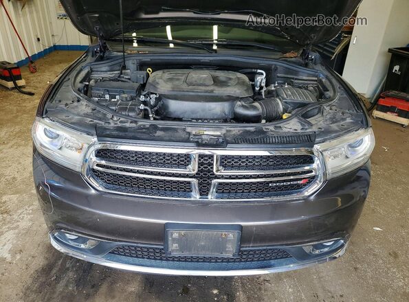 1C4RDHAG9HC805835 2017 DODGE DURANGO Gray ძრავის განყოფილების ხედი