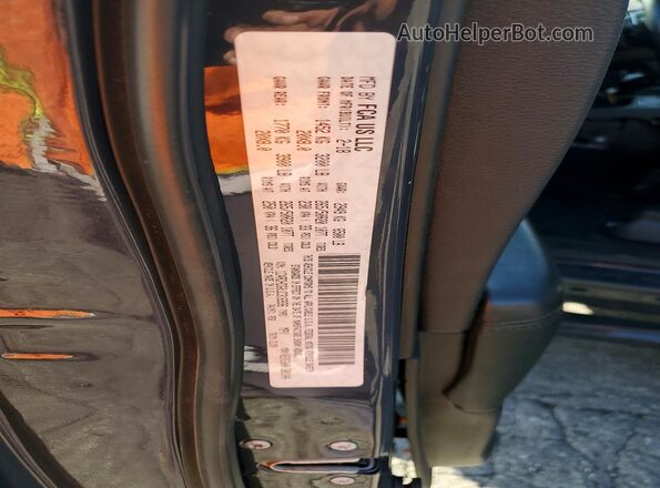 1C4RDHDG0JC316936 2018 DODGE DURANGO Gray Панорамний вид салону 360°