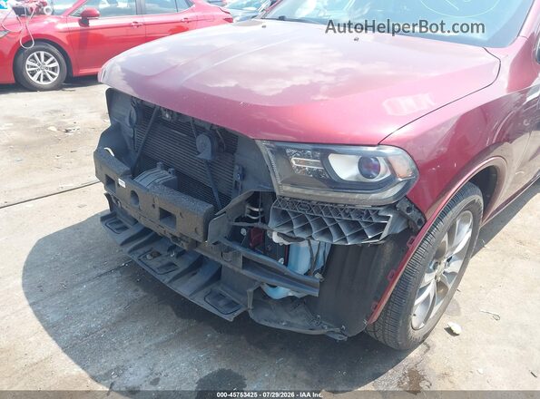 1C4RDHDG0KC556926 2019 DODGE DURANGO Maroon წინა ხედი