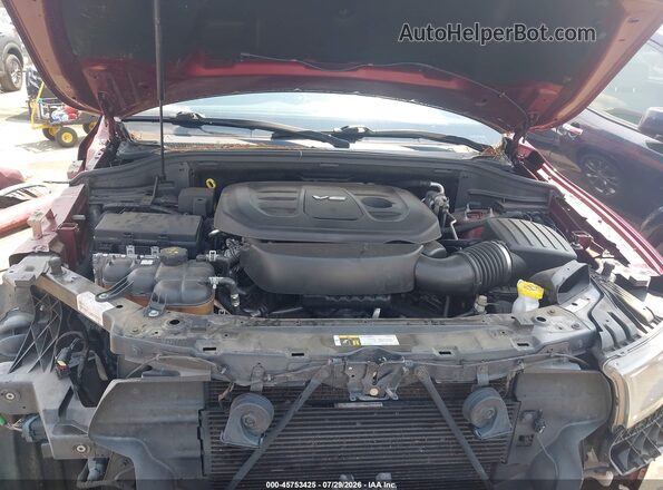 1C4RDHDG0KC556926 2019 DODGE DURANGO Maroon უკანა ხედი