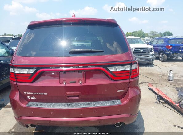 1C4RDHDG0KC556926 2019 DODGE DURANGO Maroon 