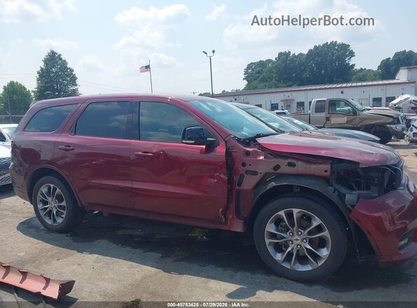 1C4RDHDG0KC556926 2019 DODGE DURANGO Maroon სალონის 360-გრადუსიანი ხედი