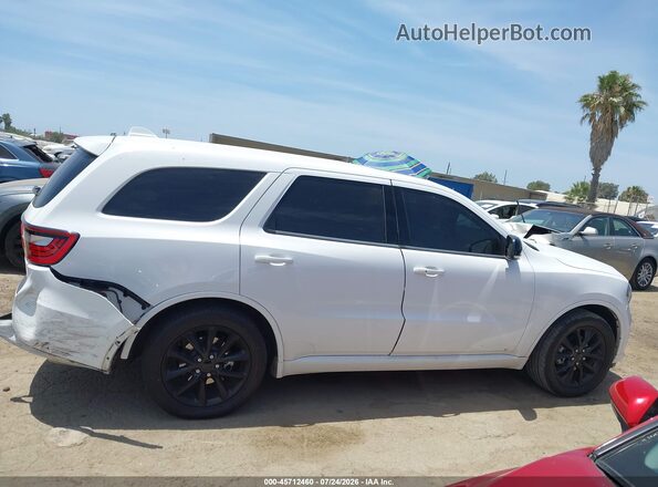 1C4RDHDG1HC615085 2017 DODGE DURANGO Белый Вид задней части салона
