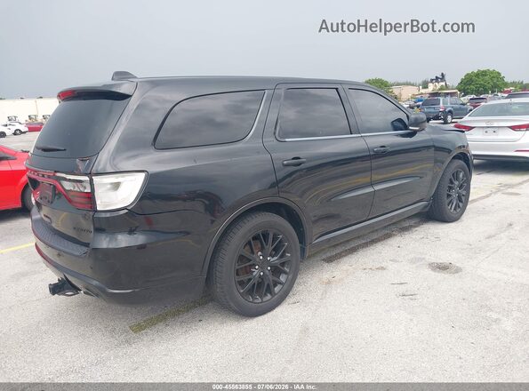 1C4RDHDG2GC353124 2016 DODGE DURANGO Black Tył prawy