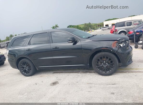 1C4RDHDG2GC353124 2016 DODGE DURANGO Black Widok wnętrza z tyłu