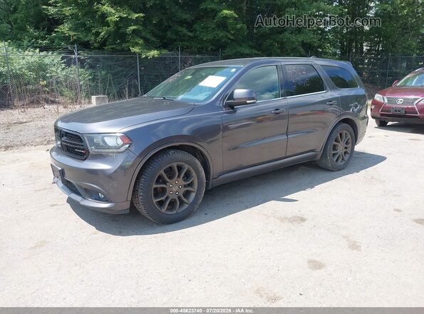 1C4RDHDG2GC483887 2016 DODGE DURANGO Gray Front left