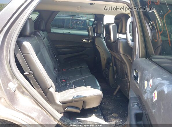 1C4RDHDG2GC483887 2016 DODGE DURANGO Gray VIN sticker view