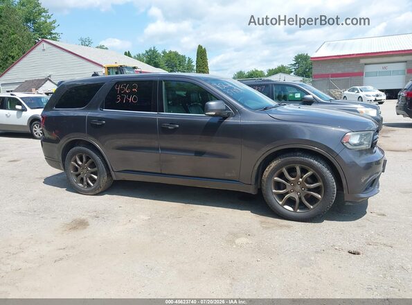 1C4RDHDG2GC483887 2016 DODGE DURANGO Gray Rear interior view