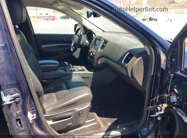1C4RDHDG2HC774276 2017 DODGE DURANGO Синий Вид салона спереди