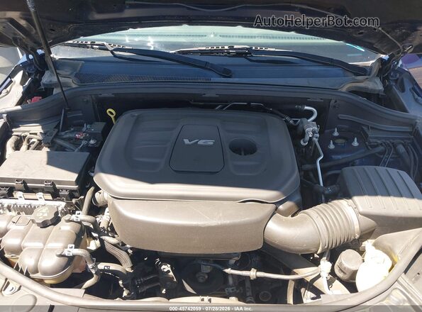 1C4RDHDG2HC774276 2017 DODGE DURANGO Синий Вид сзади