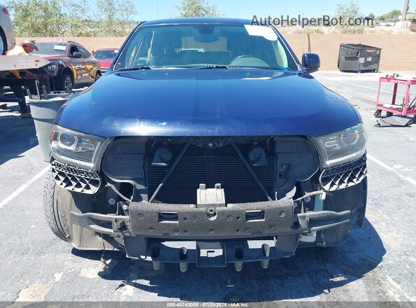 1C4RDHDG2HC774276 2017 DODGE DURANGO Синий Вид задней части салона
