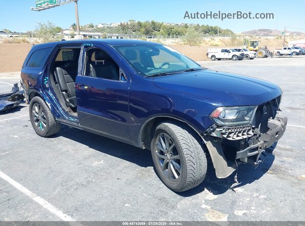 1C4RDHDG2HC774276 2017 DODGE DURANGO Синий Панорамный вид салона 360°