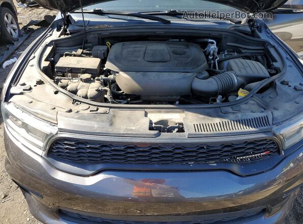 1C4RDHDG2MC608222 2021 DODGE DURANGO Серый Вид задней части салона