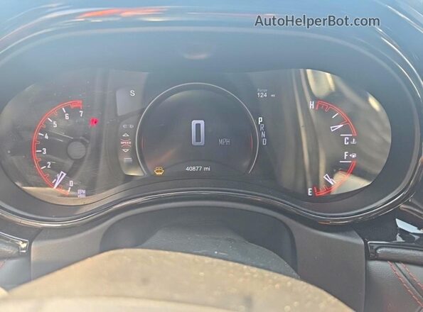 1C4RDHDG2PC686763 2023 DODGE DURANGO Черный Вид щитка приборов