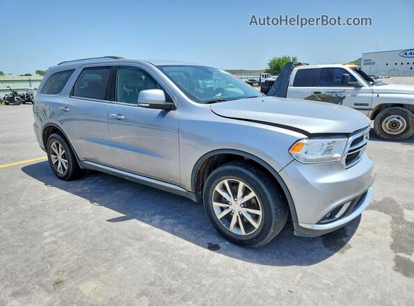 1C4RDHDG4GC301199 2016 DODGE DURANGO Silver წინა მარჯვენა