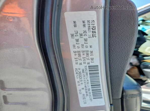 1C4RDHDG4GC301199 2016 DODGE DURANGO Silver ძრავის განყოფილების ხედი